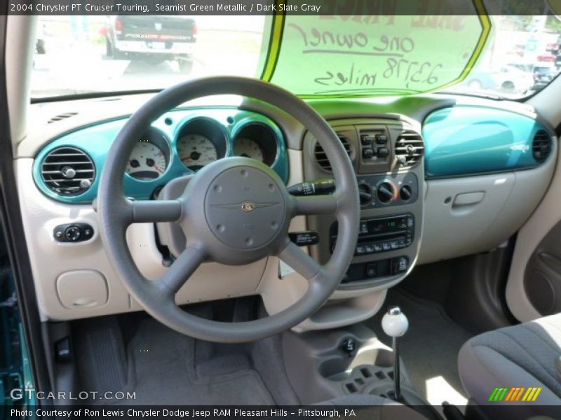 Seamist Green Metallic / Dark Slate Gray 2004 Chrysler PT Cruiser Touring