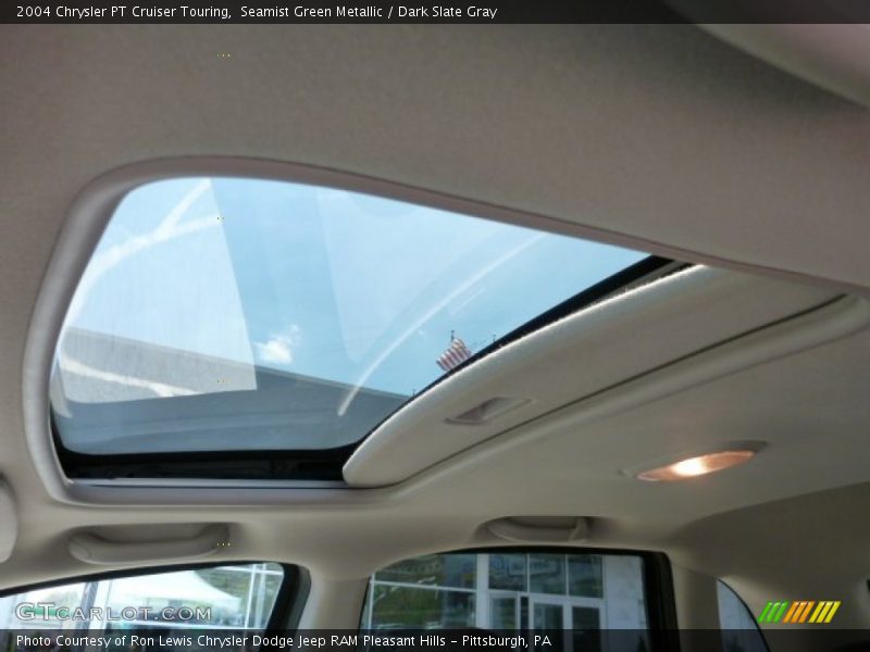 Seamist Green Metallic / Dark Slate Gray 2004 Chrysler PT Cruiser Touring