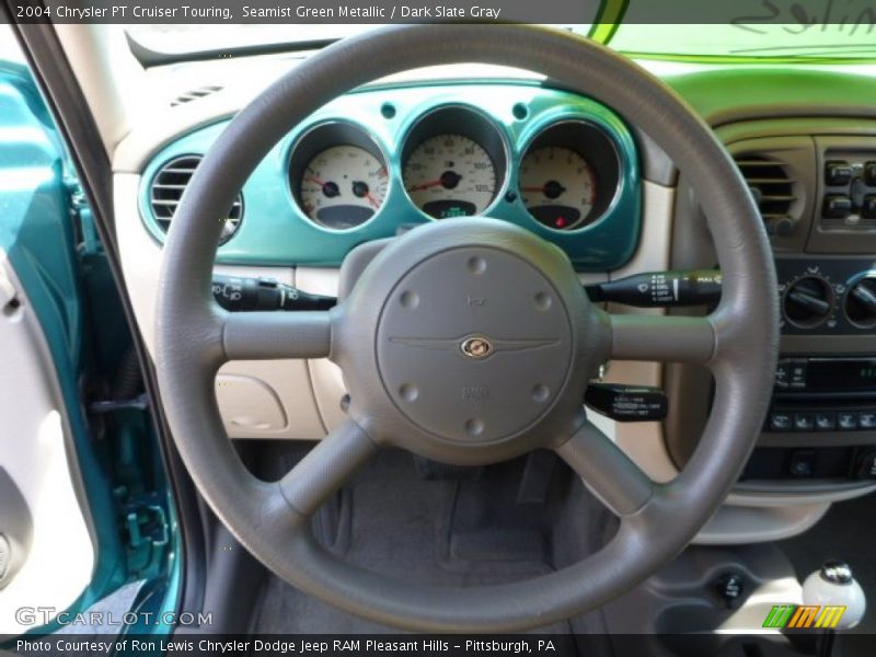 Seamist Green Metallic / Dark Slate Gray 2004 Chrysler PT Cruiser Touring