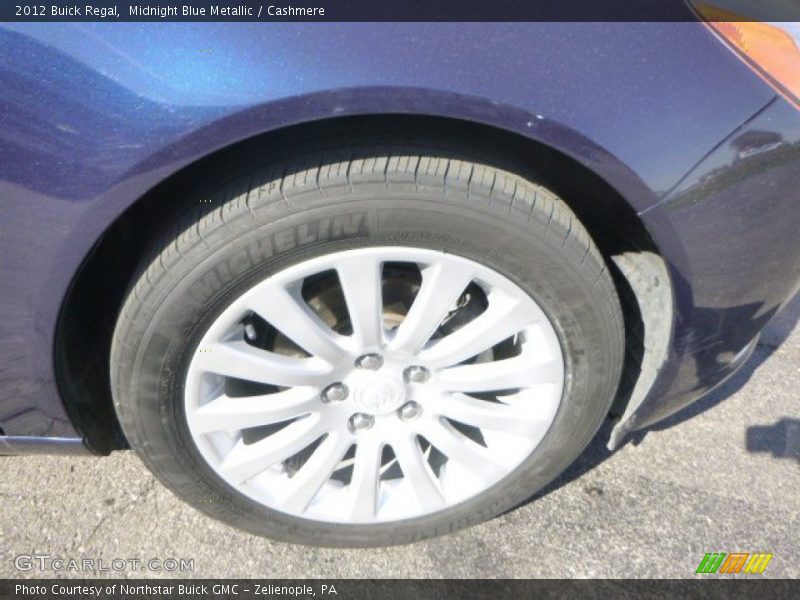 Midnight Blue Metallic / Cashmere 2012 Buick Regal