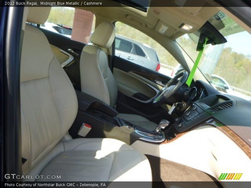 Midnight Blue Metallic / Cashmere 2012 Buick Regal