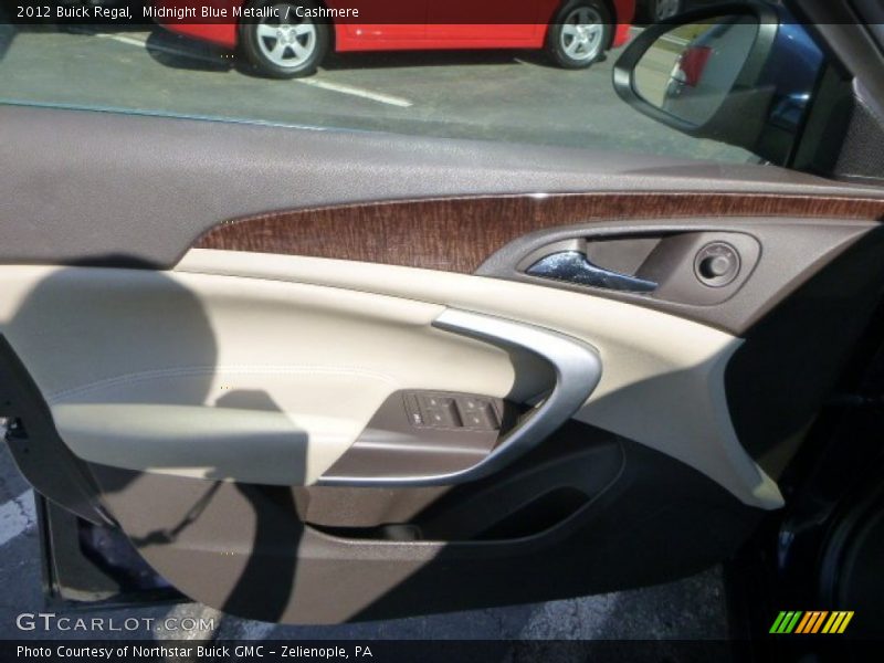 Midnight Blue Metallic / Cashmere 2012 Buick Regal