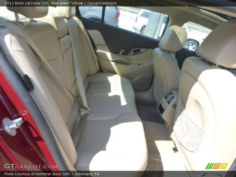 Red Jewel Tintcoat / Cocoa/Cashmere 2011 Buick LaCrosse CXS