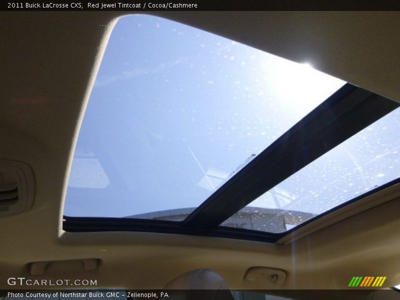 Red Jewel Tintcoat / Cocoa/Cashmere 2011 Buick LaCrosse CXS