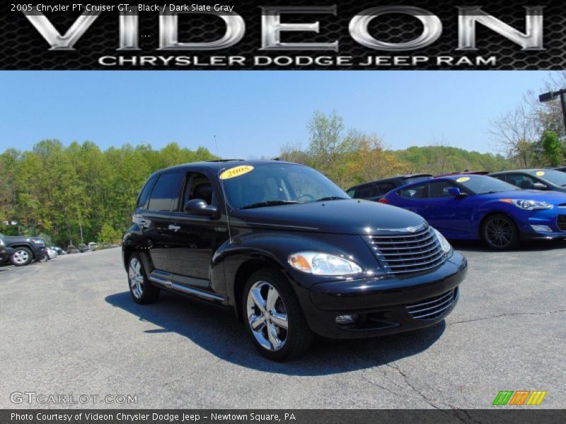 Black / Dark Slate Gray 2005 Chrysler PT Cruiser GT