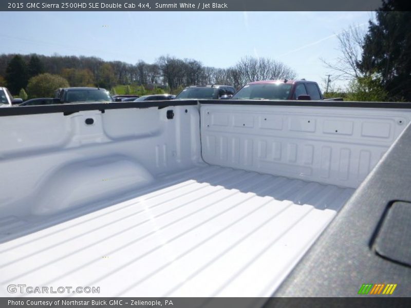 Summit White / Jet Black 2015 GMC Sierra 2500HD SLE Double Cab 4x4
