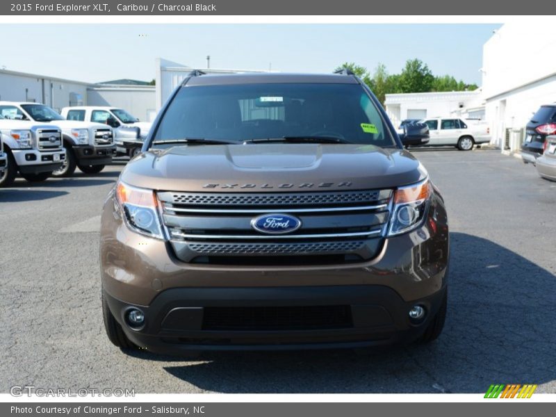 Caribou / Charcoal Black 2015 Ford Explorer XLT