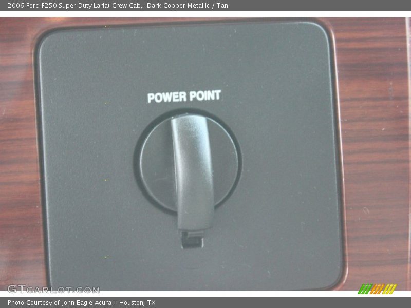 Dark Copper Metallic / Tan 2006 Ford F250 Super Duty Lariat Crew Cab