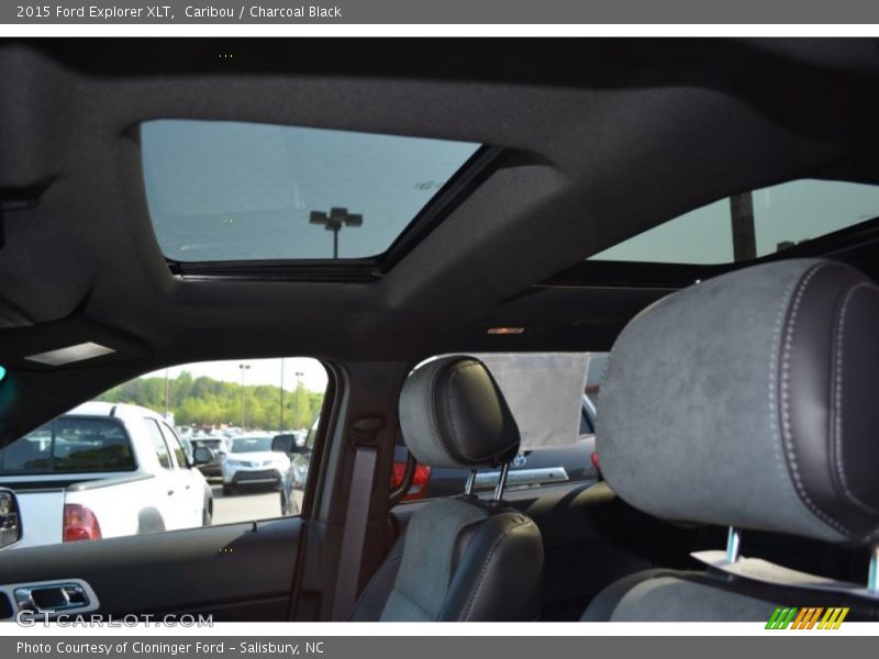 Caribou / Charcoal Black 2015 Ford Explorer XLT