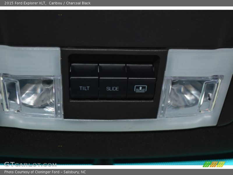 Caribou / Charcoal Black 2015 Ford Explorer XLT