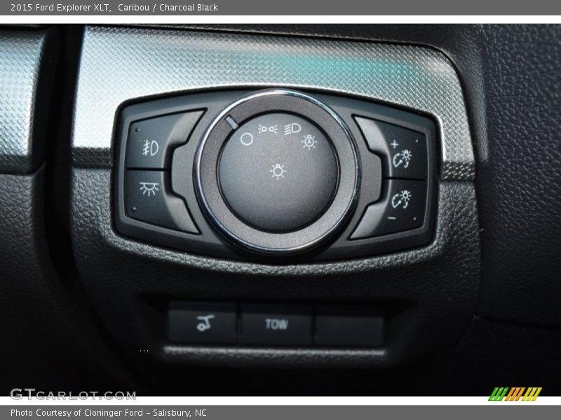 Caribou / Charcoal Black 2015 Ford Explorer XLT
