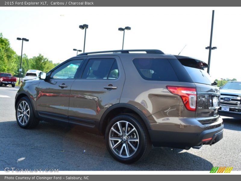 Caribou / Charcoal Black 2015 Ford Explorer XLT