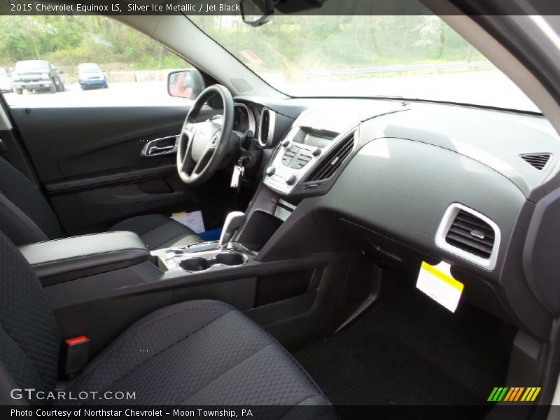 Silver Ice Metallic / Jet Black 2015 Chevrolet Equinox LS