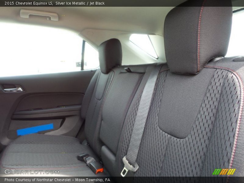 Silver Ice Metallic / Jet Black 2015 Chevrolet Equinox LS