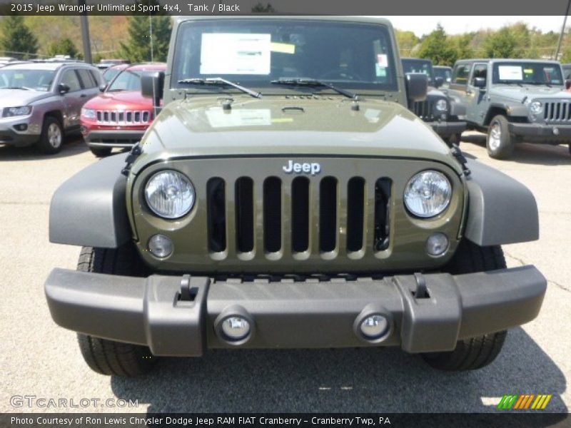Tank / Black 2015 Jeep Wrangler Unlimited Sport 4x4