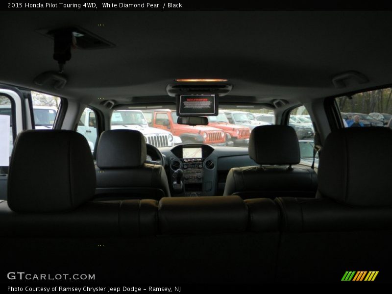 White Diamond Pearl / Black 2015 Honda Pilot Touring 4WD