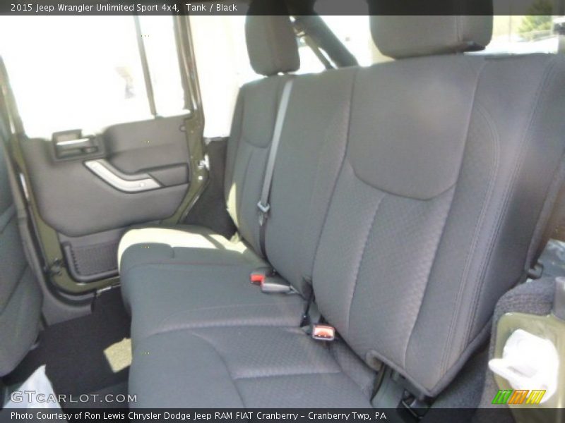 Tank / Black 2015 Jeep Wrangler Unlimited Sport 4x4