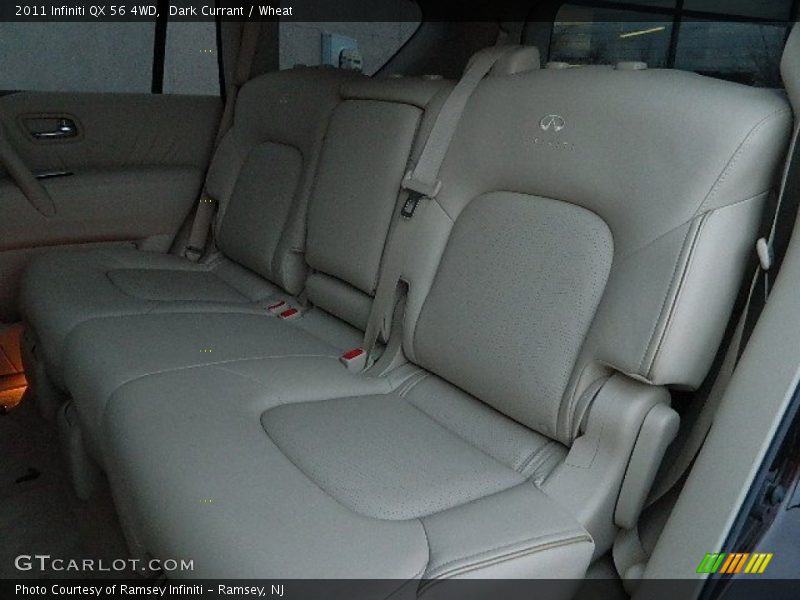 Dark Currant / Wheat 2011 Infiniti QX 56 4WD