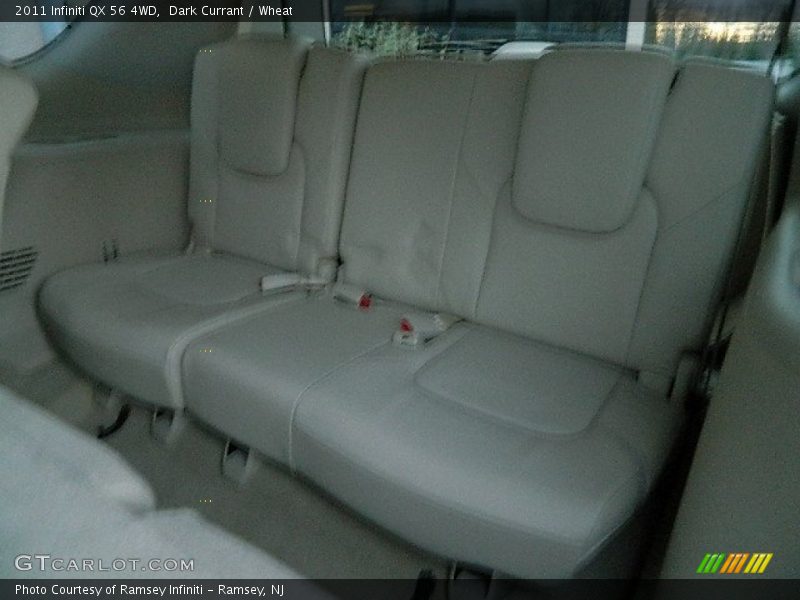 Dark Currant / Wheat 2011 Infiniti QX 56 4WD