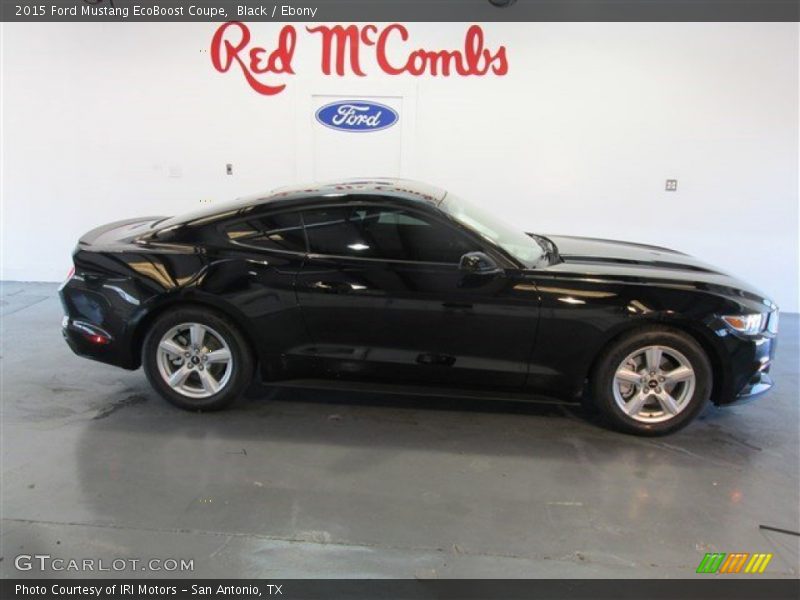 Black / Ebony 2015 Ford Mustang EcoBoost Coupe