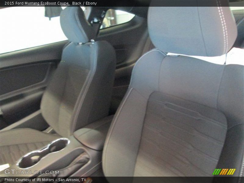 Black / Ebony 2015 Ford Mustang EcoBoost Coupe