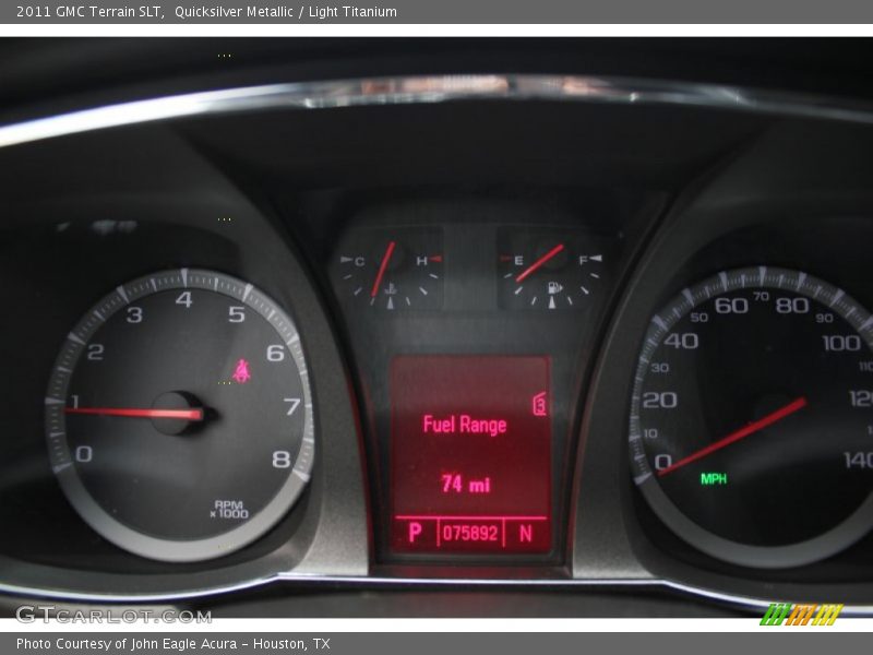 Quicksilver Metallic / Light Titanium 2011 GMC Terrain SLT