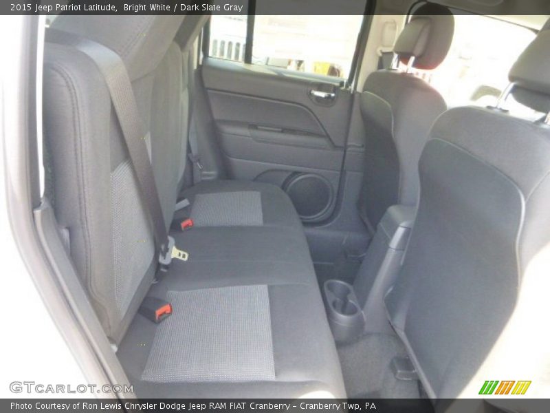 Bright White / Dark Slate Gray 2015 Jeep Patriot Latitude