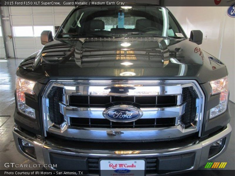 Guard Metallic / Medium Earth Gray 2015 Ford F150 XLT SuperCrew
