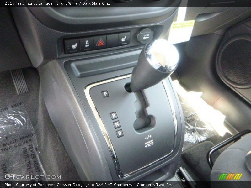 Bright White / Dark Slate Gray 2015 Jeep Patriot Latitude