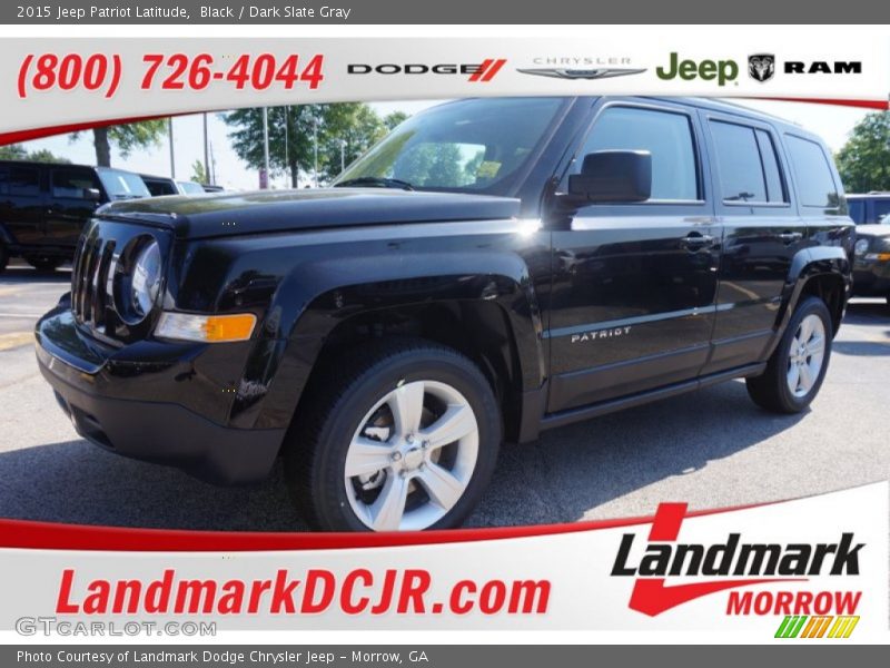 Black / Dark Slate Gray 2015 Jeep Patriot Latitude