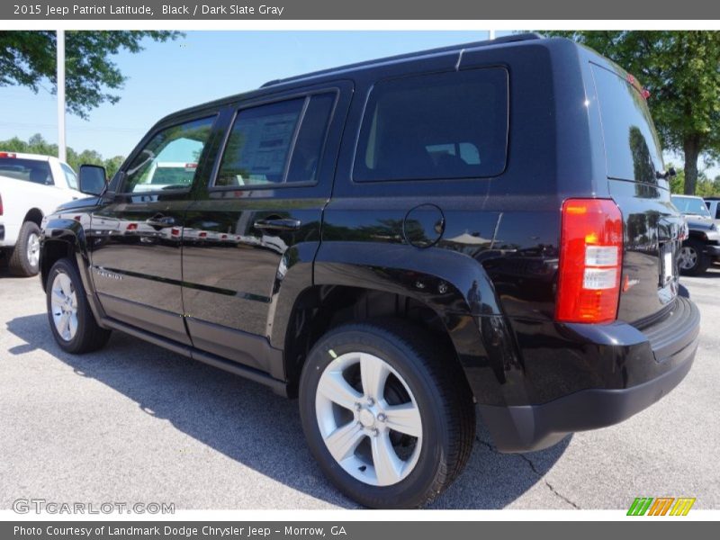 Black / Dark Slate Gray 2015 Jeep Patriot Latitude