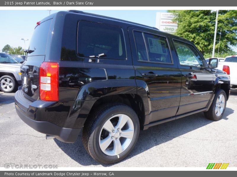 Black / Dark Slate Gray 2015 Jeep Patriot Latitude