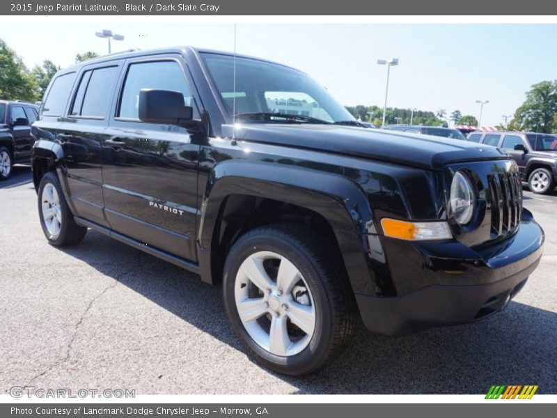 Black / Dark Slate Gray 2015 Jeep Patriot Latitude