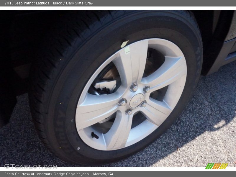 Black / Dark Slate Gray 2015 Jeep Patriot Latitude