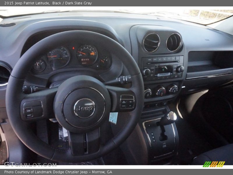 Black / Dark Slate Gray 2015 Jeep Patriot Latitude