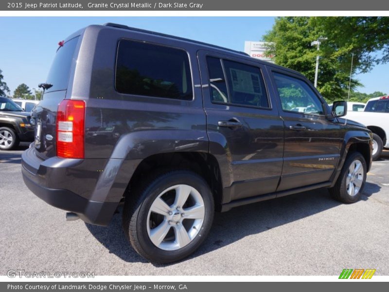 Granite Crystal Metallic / Dark Slate Gray 2015 Jeep Patriot Latitude