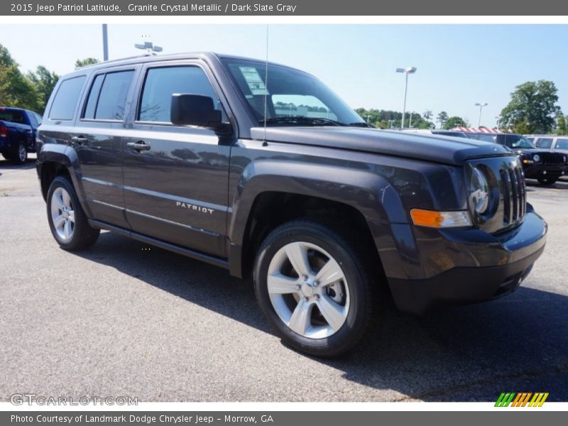 Granite Crystal Metallic / Dark Slate Gray 2015 Jeep Patriot Latitude