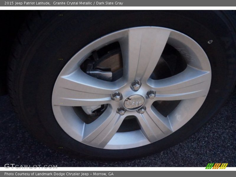 Granite Crystal Metallic / Dark Slate Gray 2015 Jeep Patriot Latitude