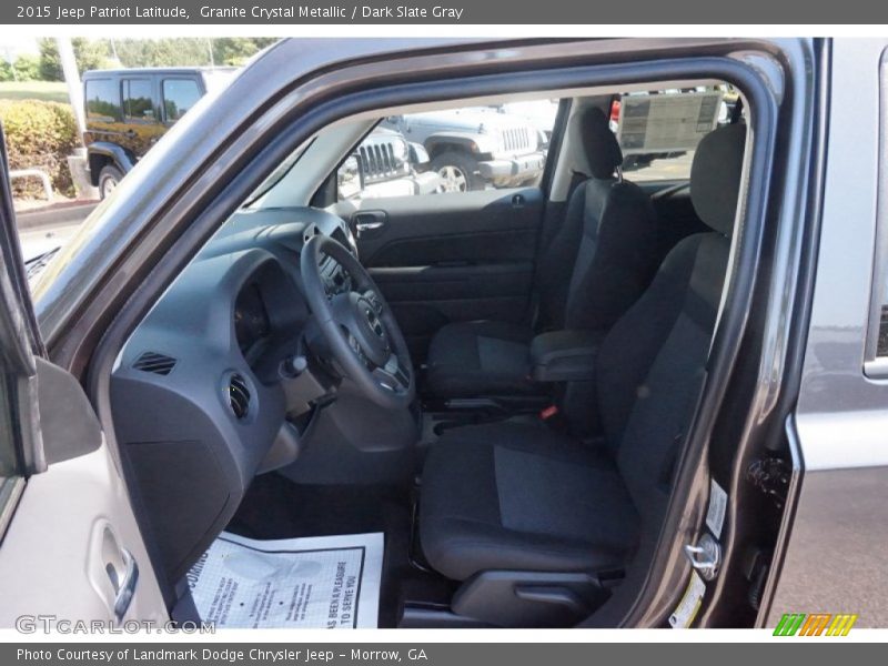 Granite Crystal Metallic / Dark Slate Gray 2015 Jeep Patriot Latitude