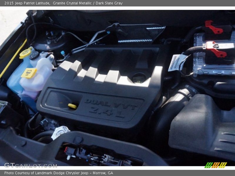 Granite Crystal Metallic / Dark Slate Gray 2015 Jeep Patriot Latitude