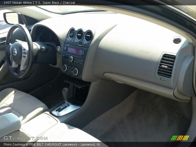 Super Black / Charcoal 2007 Nissan Altima 2.5 S