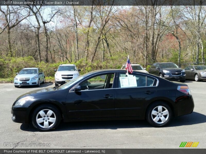 Super Black / Charcoal 2007 Nissan Altima 2.5 S