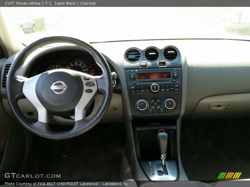 Super Black / Charcoal 2007 Nissan Altima 2.5 S