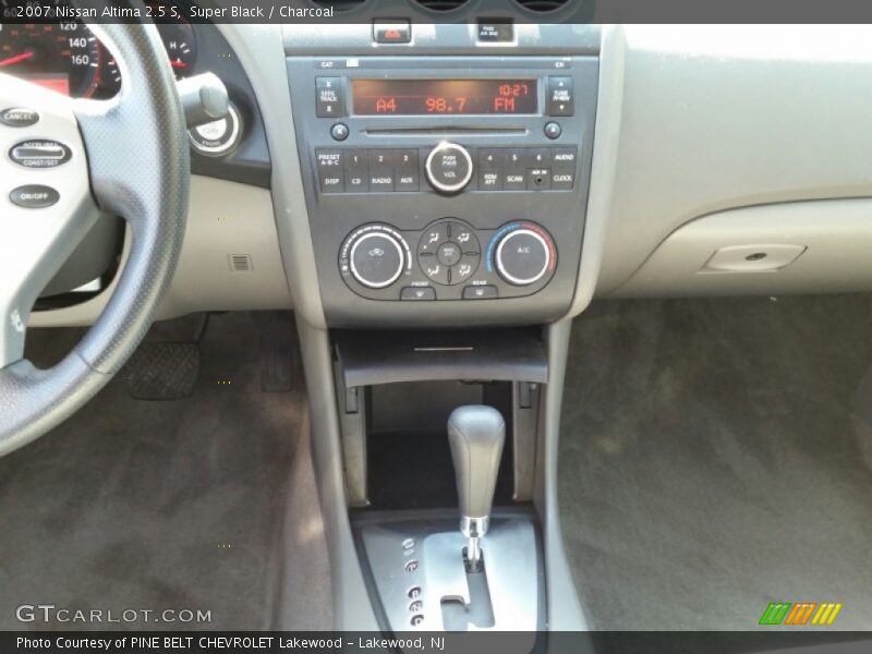 Super Black / Charcoal 2007 Nissan Altima 2.5 S