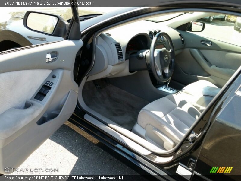 Super Black / Charcoal 2007 Nissan Altima 2.5 S