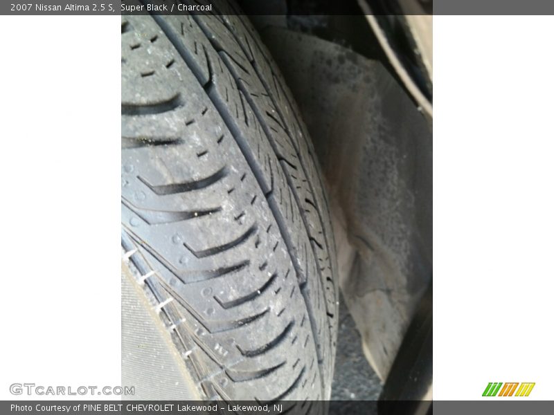 Super Black / Charcoal 2007 Nissan Altima 2.5 S