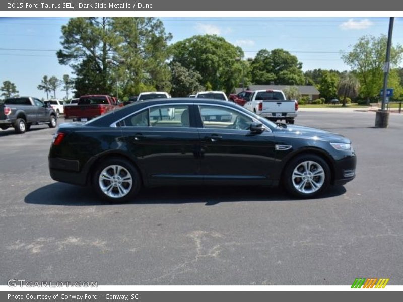 Dark Side Metallic / Dune 2015 Ford Taurus SEL