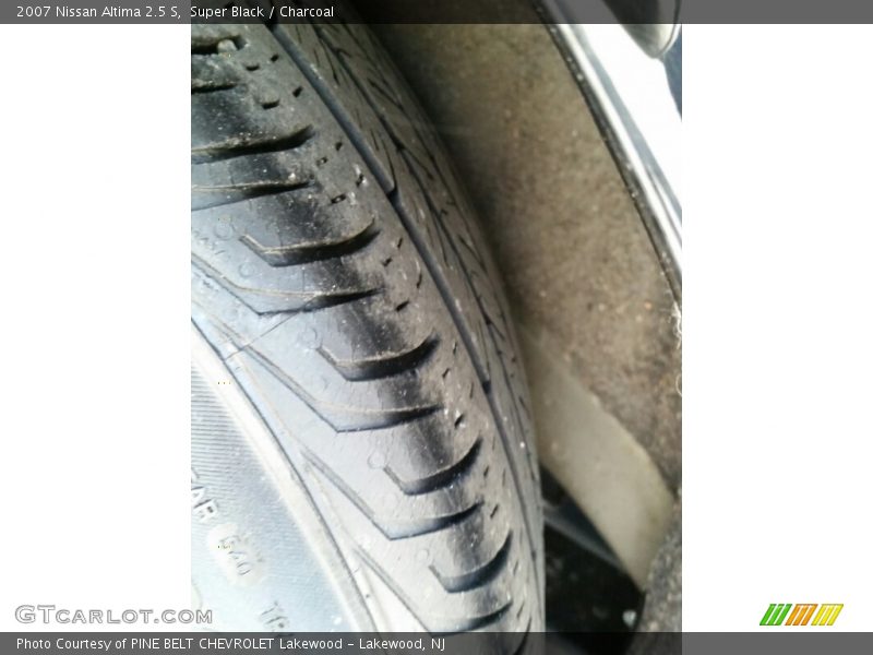 Super Black / Charcoal 2007 Nissan Altima 2.5 S