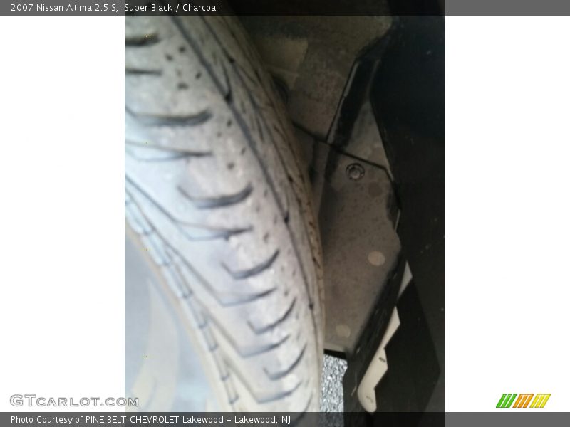 Super Black / Charcoal 2007 Nissan Altima 2.5 S