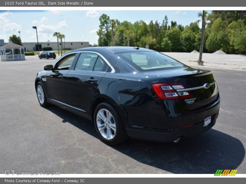 Dark Side Metallic / Dune 2015 Ford Taurus SEL